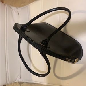 Black Leather Brahmin purse